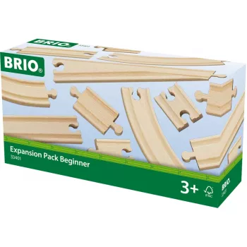 BRIO World Mažas bėgių rinkinys, traukinys