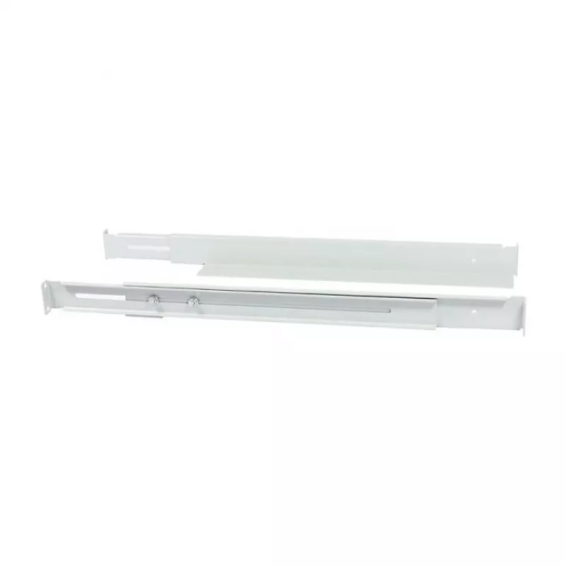 ALLNET reguliuojamo ilgio L formos bėgelis poroje, šviesiai pilkas, 502–849 mm