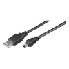 Goobay USB 2.0 Hi-Speed laidas | 50768 | USB-A į mini-USB USB 2.0 kištukas (A tipo) | USB 2.0 mini kištukas (B tipo, 5 kontaktų)