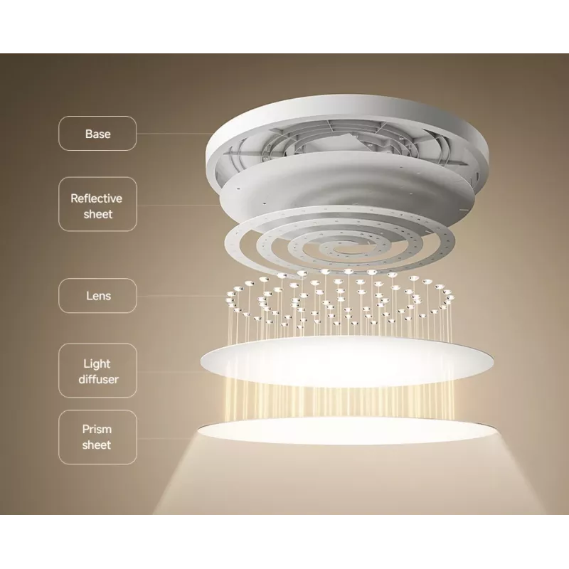 Protinga Xiaomi lubinė šviesa D30 WiFi 30W