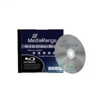 MediaRange BD-R DL 50GB 6x diskai Jewel Case (dėžutė) (MR506)