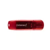 USB atmintukas Intenso 128 GB USB-A 2.0 Raudonas Skaidrus