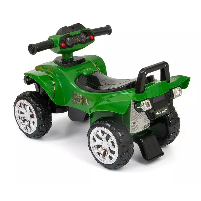 Vaikiškas stūmiklis milly mally Ride-on Monster Military 27515 mažyliams