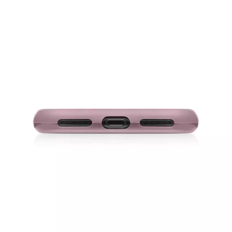 Woodcessories Bumper Case Stone iPhone Xs Max – raudonas natūralaus akmens dėklas