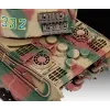 Rv03249 - Revell 1:35 - Tiger II Ausf. B (Henschel bokštas) plastikinis modelis