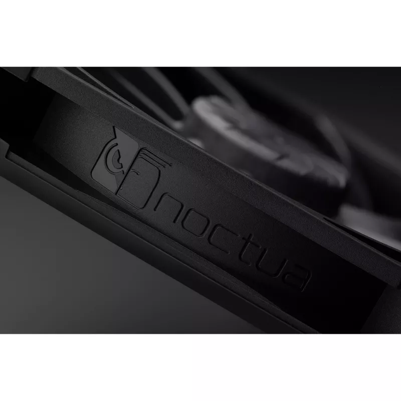 Noctua NF-A14x25 G2 PWM chromax.black 140mm korpuso ventiliatorius