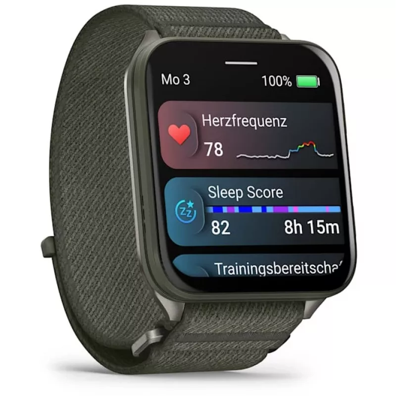Garmin Venu X1 išmanusis laikrodis 5,08 cm (2 inch) AMOLED, pilkas, su GPS