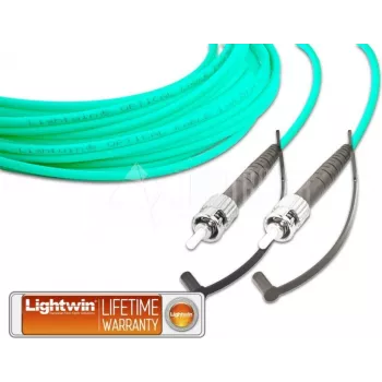 Lightwin aukštos kokybės simplex LWL šuolis, MM OM3, ST - ST (LSP-50 ST-ST 2.0 OM3)