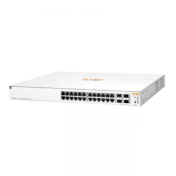 HPE Aruba Networking Instant On 1930 24G PoE 4SFP/SFP+ 370W valdomas L2+ gigabito Ethernet (10/100/1000) jungiklis 1U baltas