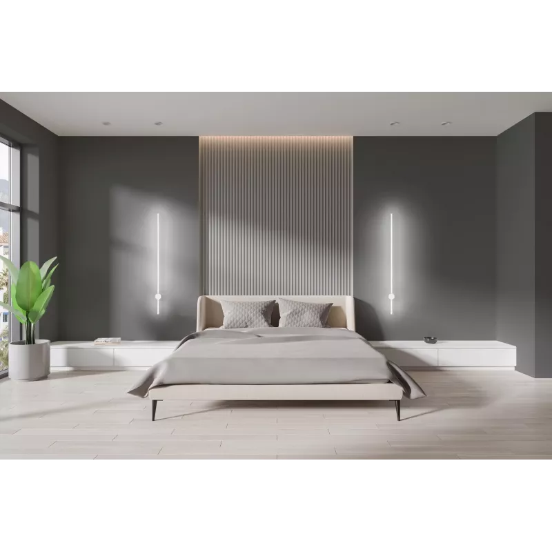 LED sieninis šviestuvas Activejet AJE-HILTON White NW