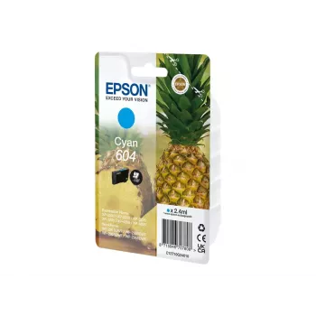 Epson 604 kasetė 1 vnt. Originali standartinė išeiga Cyan
