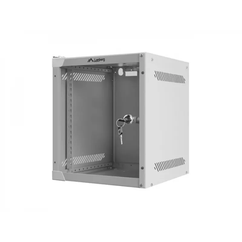Sieninis stovas LANBERG WF10-2306-10S, 6U, 336×280×310 mm, pilkas, 20 kg
