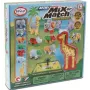 Kūdikių žaislas MALIK Magnetic Mini Animals Jungle modelis 62323 – magnetinių gyvūnėlių rinkinys