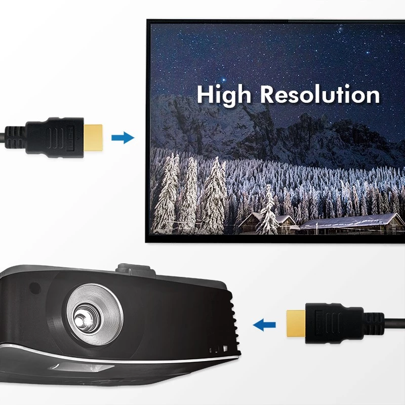 LogiLink CH0080 HDMI laidas 5 m HDMI A tipas (standartinis) Juodas (CH0080)
