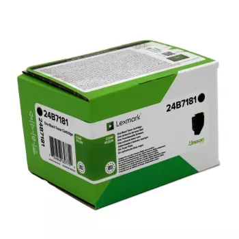 Lexmark 24B7181 kasetė 1 vnt. Originali juoda