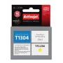Kasetė ActiveJet AE-1304N geltona suderinama su Epson, didelės talpos (XL), 18 ml dažų