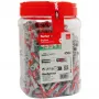 fischer sieninis kaištis DUOPOWER 8x40 BigBox šviesiai pilkas/raudonas 450 vnt. užsandarinama dėžutė (570549)
