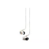 Shure SE535 ausinės laidinės vidinės ausies sceniniam ir studijos naudojimui permatomos