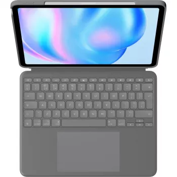 Logitech Combo Touch klaviatūra QWERTY JK anglų Smart Connector pilka