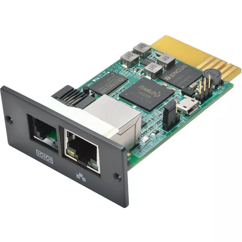 Tinklinis SNMP valdiklis PowerWalker Bluewalker 10131023 – centralizuotas UPS valdymas per SNMP