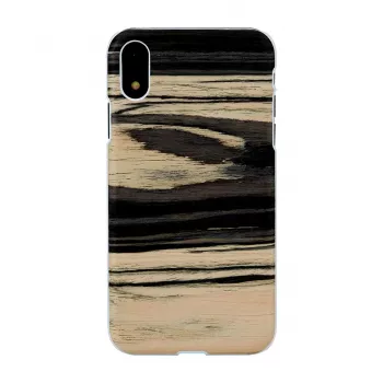 Dėklas iPhone XR man and wood White Ebony – natūralaus medžio dėklas