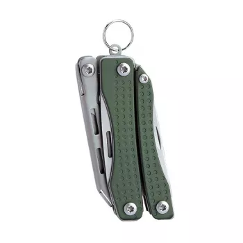 Multitoolas Nextool NE20050 10-in-1 kompaktiškas daugiafunkcis įrankis, žalias, 10 įrankių, 83 g, sulankstytas 6,8 cm