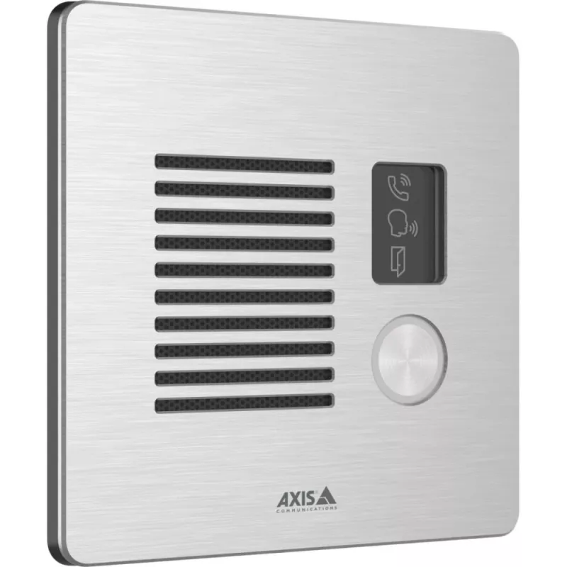 AXIS I7010-VE belaidė domofono stotelė iš nerūdijančio plieno, IP66/IP69, 92 dB