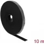 Lipnusis Velcro diržas DeLOCK ant ritinėlio 10 m x 15 mm pilkas