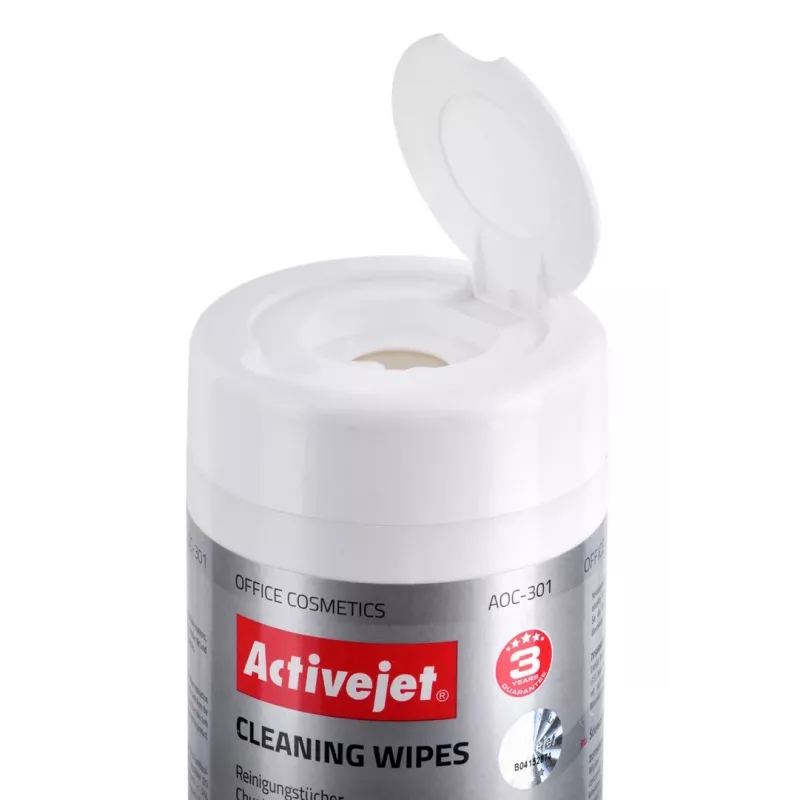 Activejet AOC-301 universalios valymo servetėlės, 100 vnt.