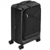 Kabininis lagaminas Rivacase 8180 Clark ECO – kietas korpusas, rankinis bagažas, juodas
