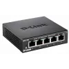 D-Link DES-105 nevaldomas L2 jungiklis, 5 prievadai, metalinis korpusas