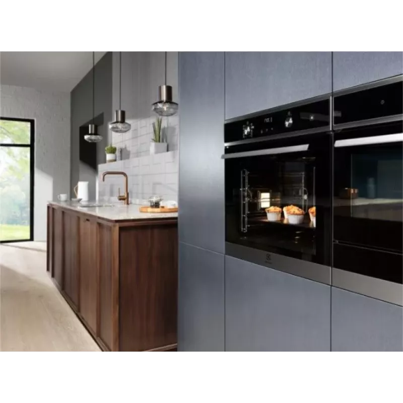 Įmontuojama orkaitė Electrolux EOD5F71Z SteamBake 600, 72 L, katalitinė, A energijos klasė, 50–275°C