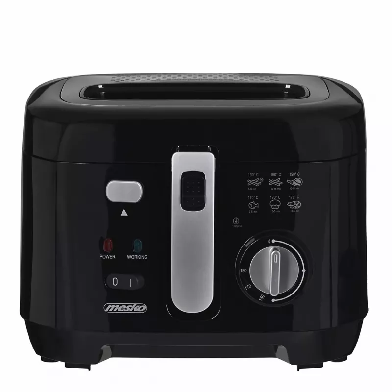 Gruzdintuvė Mesko Home MS 4908 Viena 2,5 L 1800 W Juoda Pilka