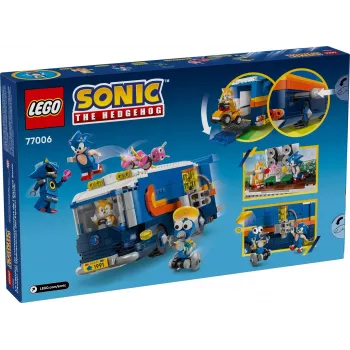 LEGO SONIC THE HEDGEHOG 77006 Komandinis Soniko sunkvežimis