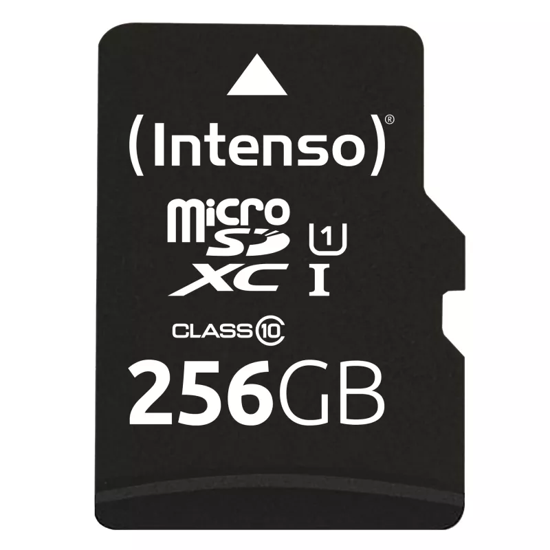 Intenso 256GB UHS-I microSD Performance Class 10 atminties kortelė