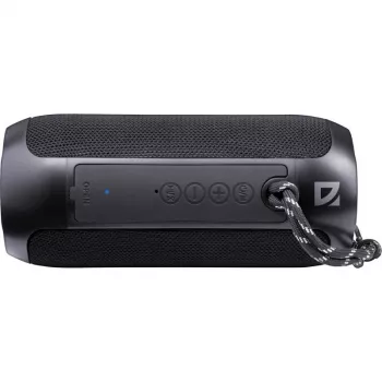Nešiojamas belaidis garsiakalbis DEFENDER ENJOY S100 — 10W, Bluetooth 5.3, 5h baterija, LED apšvietimas, įmontuotas mikrofonas