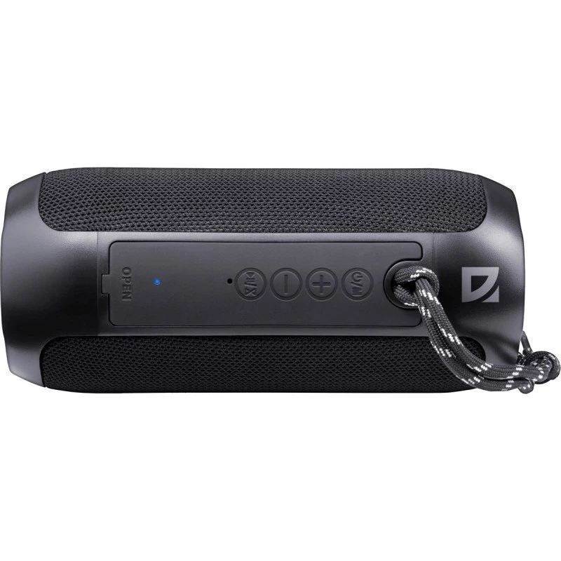 Nešiojamas belaidis garsiakalbis DEFENDER ENJOY S100 — 10W, Bluetooth 5.3, 5h baterija, LED apšvietimas, įmontuotas mikrofonas