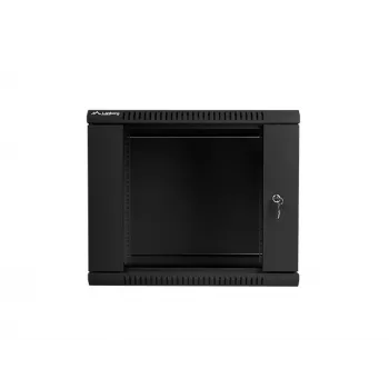 Sieninis stovas LANBERG WF01-6609-10B 9U 19 colių, 600×600×507 mm, 60 kg, IP20, juodos spalvos