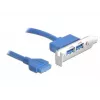 USB 3.0 laidas DeLOCK 82976 2 x USB 3.0-A 0,4 m