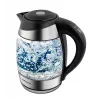 Esperanza EKK026 elektrinis virdulys 1,7 L 2200 W Juodas, Skaidrus