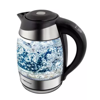 Esperanza EKK026 elektrinis virdulys 1,7 L 2200 W Juodas, Skaidrus