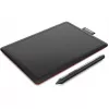 Wacom One by Small piešimo planšetė (CTL-472-S) – laidinė, 152 x 95 mm, USB, rašiklis, 133 taškai per sekundę