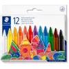 Pieštukai vaškiniai jumbo Staedtler 229 12 C12 12 spalvų rinkinys