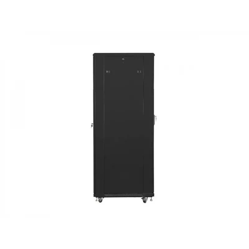 Stovo spinta 19 colių LANBERG FF01-8842-23B 42U su tinkliniu priekiniu dangčiu, juoda