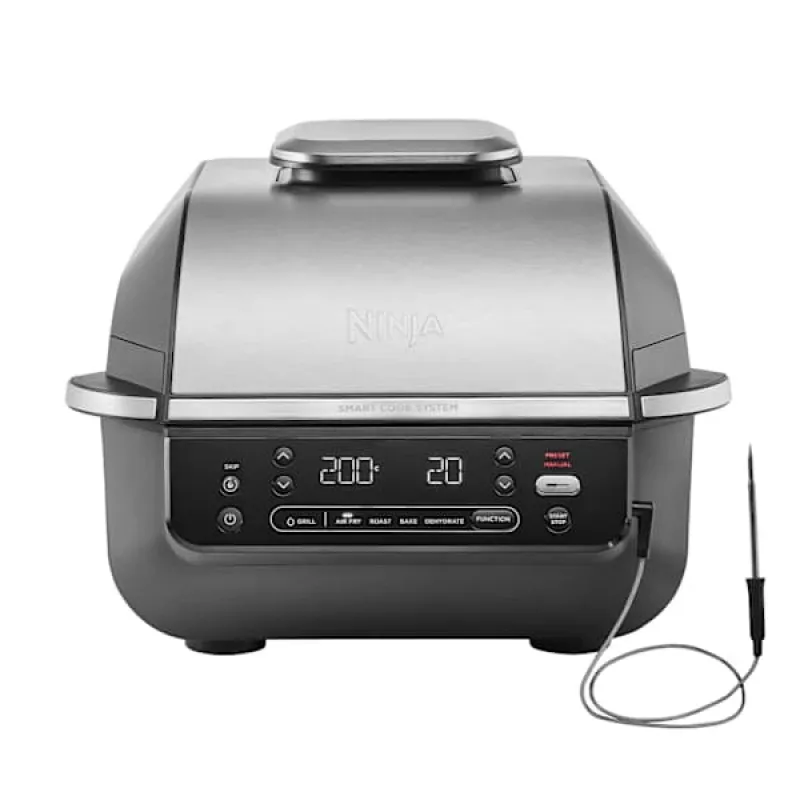 Karšto oro gruzdintuvė Ninja EG351EU 5.7 L viena, 1760 W, juoda/sidabrinė, valdymas mygtukais
