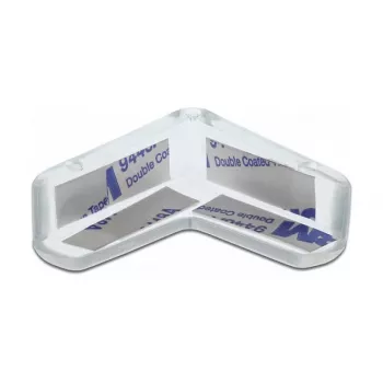 Apsauginis kampinis guolis lipnus DeLOCK 40 x 40 x 13 mm skaidrus
