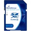 MediaRange SDXC atminties kortelė 64GB Class 10 mėlyna (MR965)