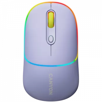 CANYON pelė MW-22 2in1 BT / belaidė levandų spalvos