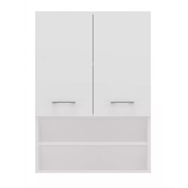 Topeshop POLA MINI DK balta spintelė vonios kambariui Balta