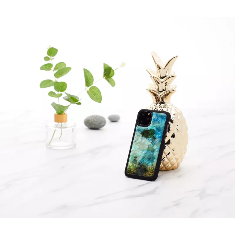 Apsauginis dėklas išmaniesiems telefonams iKins, skirtas iPhone 11 Pro, juodos spalvos, plonas